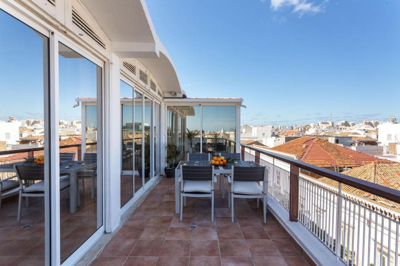 Marina Penthouse Faro Centerアパートメント エクステリア 写真